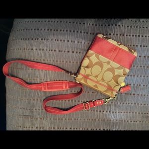 Coach slim crossbody bag